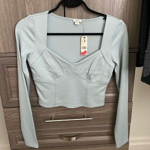 Light Blue Green Garage Long Sleeve